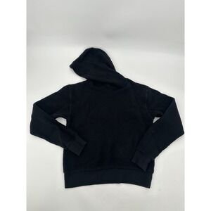Perfect White Tee Sweater Womens XSmall Black Reese Fleece Hoodie Pullover